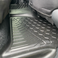 Rear MUDTAMER floor mat installed in a Nissan Navara