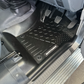 MUDTAMER driver's side floor mat installed in a Toyota Landcruiser 79 Series Dual Cab